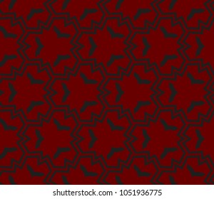 Modern geometric ornament. Seamless vector illustration for design.