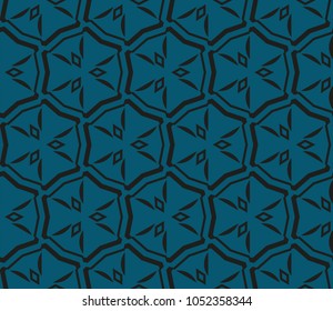 Modern geometric ornament. Seamless vector illustration for design.