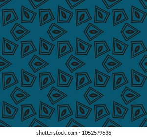 Modern geometric ornament. Seamless vector illustration for design.