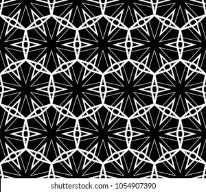 Modern geometric ornament. Seamless vector illustration for design.