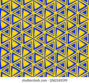 Modern geometric ornament. Seamless vector illustration for design.