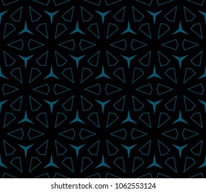 Modern geometric ornament. Seamless vector illustration for design.