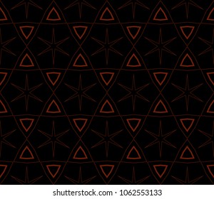 Modern geometric ornament. Seamless vector illustration for design.