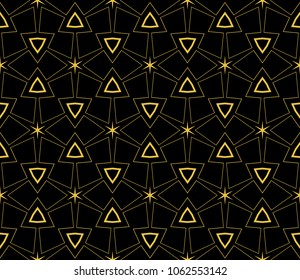 Modern geometric ornament. Seamless vector illustration for design.