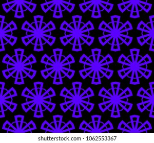 Modern geometric ornament. Seamless vector illustration for design.