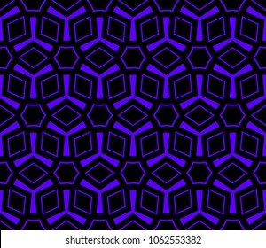 Modern geometric ornament. Seamless vector illustration for design.