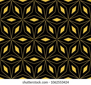 Modern geometric ornament. Seamless vector illustration for design.