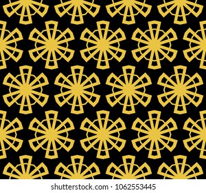 Modern geometric ornament. Seamless vector illustration for design.