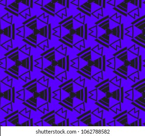 Modern geometric ornament. Seamless vector illustration for design.
