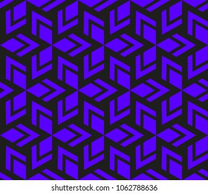 Modern geometric ornament. Seamless vector illustration for design.