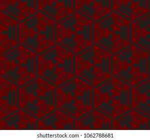 Modern geometric ornament. Seamless vector illustration for design.