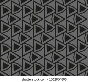 Modern geometric ornament. Seamless vector illustration for design.