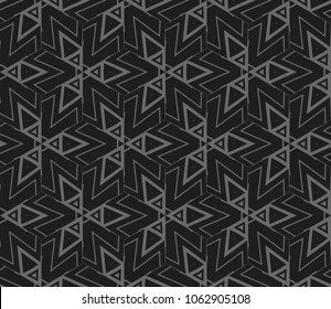 Modern geometric ornament. Seamless vector illustration for design.
