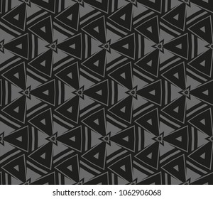 Modern geometric ornament. Seamless vector illustration for design.