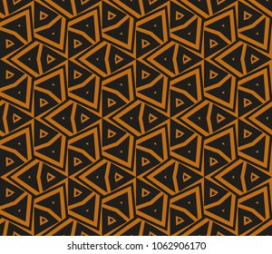 Modern geometric ornament. Seamless vector illustration for design.
