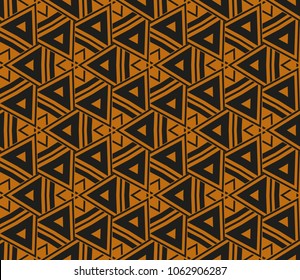 Modern geometric ornament. Seamless vector illustration for design.