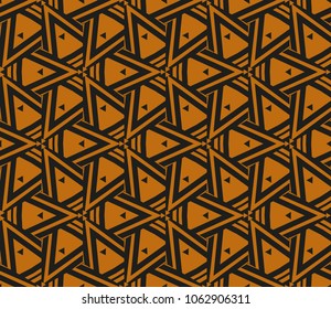 Modern geometric ornament. Seamless vector illustration for design.