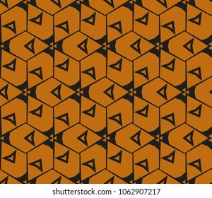 Modern geometric ornament. Seamless vector illustration for design.