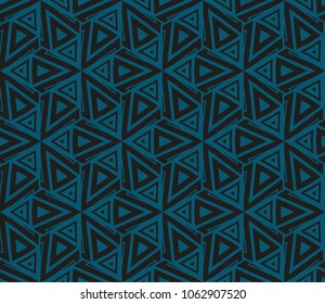 Modern geometric ornament. Seamless vector illustration for design.
