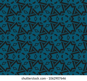 Modern geometric ornament. Seamless vector illustration for design.