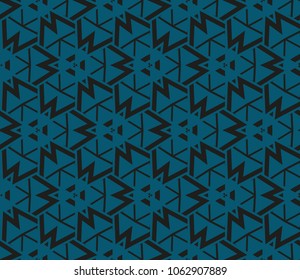 Modern geometric ornament. Seamless vector illustration for design.