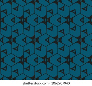 Modern geometric ornament. Seamless vector illustration for design.