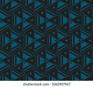 Modern geometric ornament. Seamless vector illustration for design.
