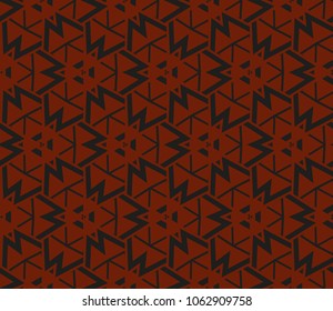 Modern geometric ornament. Seamless vector illustration for design.