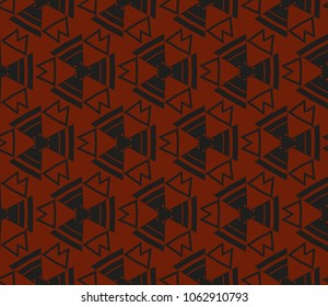 Modern geometric ornament. Seamless vector illustration for design.
