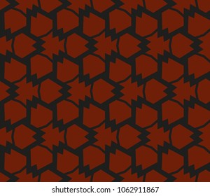 Modern geometric ornament. Seamless vector illustration for design.