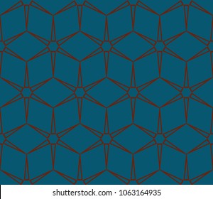 Modern geometric ornament. Seamless vector illustration for design.