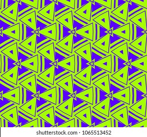Modern geometric ornament. Seamless vector illustration for design.