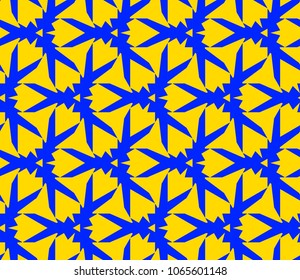 Modern geometric ornament. Seamless vector illustration for design.