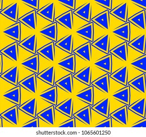 Modern geometric ornament. Seamless vector illustration for design.