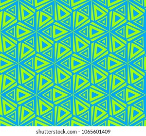 Modern geometric ornament. Seamless vector illustration for design.