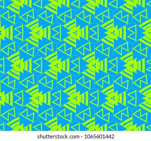 Modern geometric ornament. Seamless vector illustration for design.