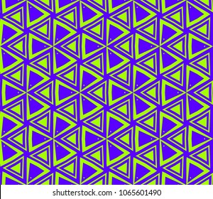 Modern geometric ornament. Seamless vector illustration for design.