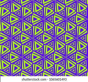 Modern geometric ornament. Seamless vector illustration for design.