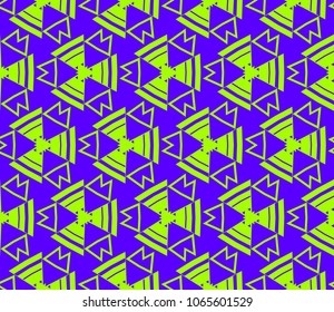 Modern geometric ornament. Seamless vector illustration for design.