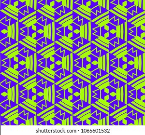 Modern geometric ornament. Seamless vector illustration for design.