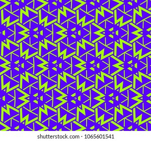 Modern geometric ornament. Seamless vector illustration for design.