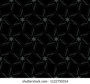 Modern geometric ornament. Seamless vector illustration for design.