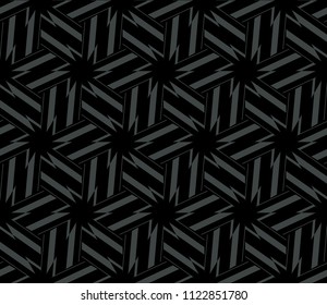 Modern geometric ornament. Seamless vector illustration for design.