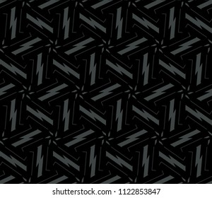 Modern geometric ornament. Seamless vector illustration for design.