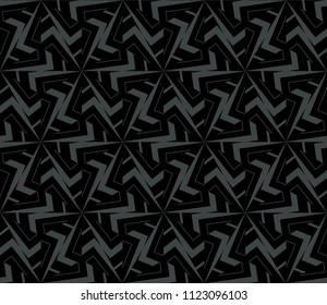 Modern geometric ornament. Seamless vector illustration for design.