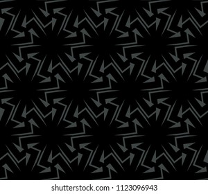 Modern geometric ornament. Seamless vector illustration for design.