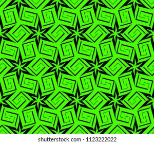 Modern geometric ornament. Seamless vector illustration for design.