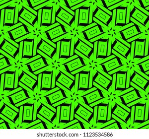 Modern geometric ornament. Seamless vector illustration for design.