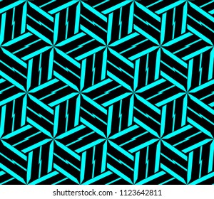 Modern geometric ornament. Seamless vector illustration for design.