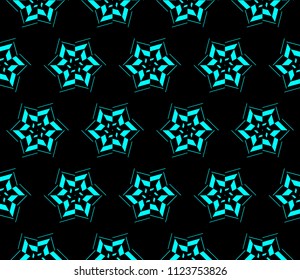 Modern geometric ornament. Seamless vector illustration for design.